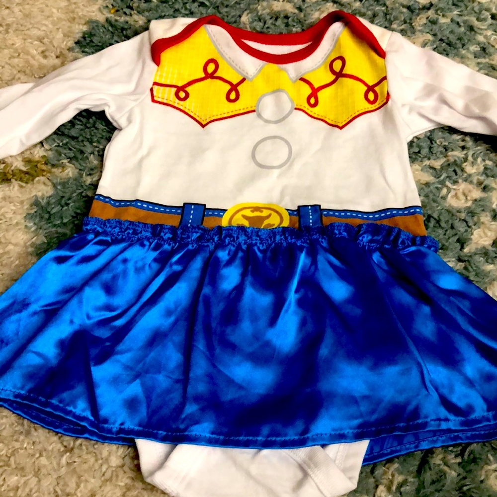 Disney Toy Story Jesse outfit onesie Woody costume